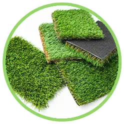 Artificial turf installation in Broussard LA