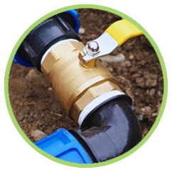 Underground irrigation installation in Broussard LA